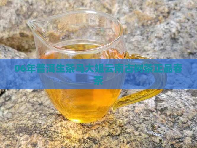 06年普洱生茶马大姐