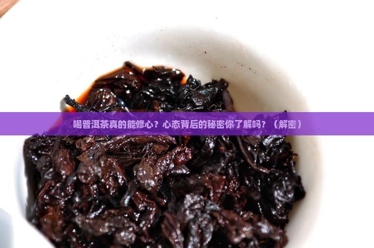 喝普洱茶心态分析