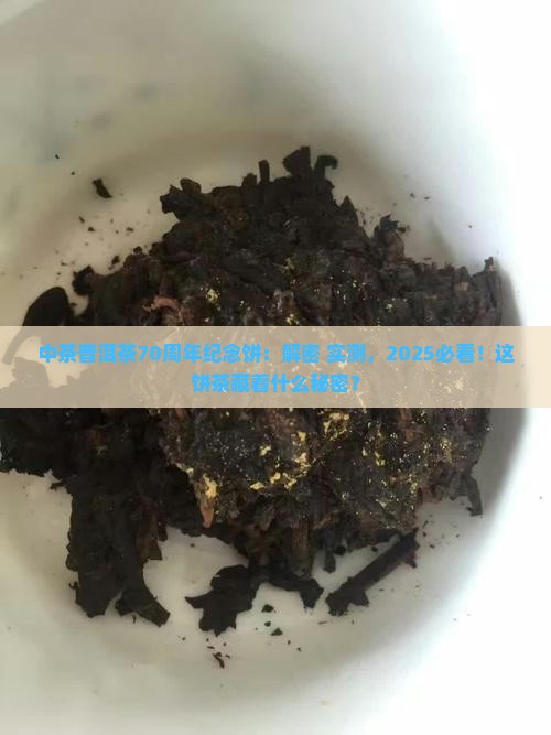 中茶普洱茶70周年纪念饼