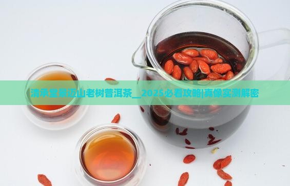 清承堂景迈山老树普洱茶