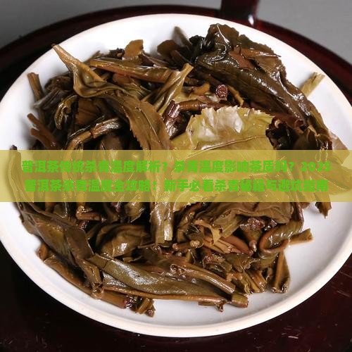 普洱茶传统杀青温度
