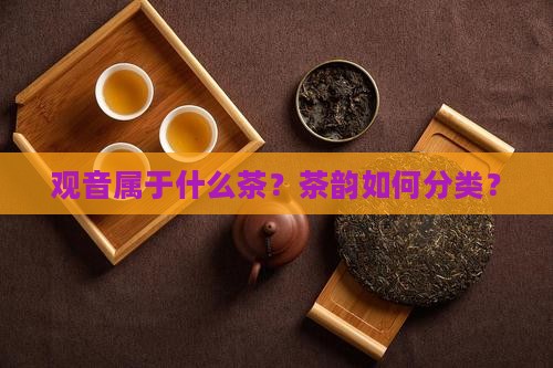 观音属于什么茶？茶韵如何分类？