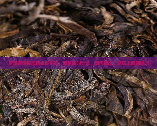 普洱茶饼夹层有纸好不好，那张纸叫什么，如何取出，粘在上面能喝吗