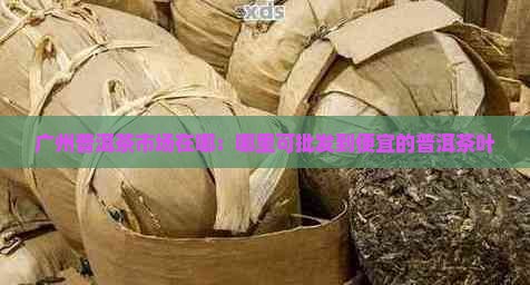 广州普洱茶市场在哪：哪里可批发到便宜的普洱茶叶