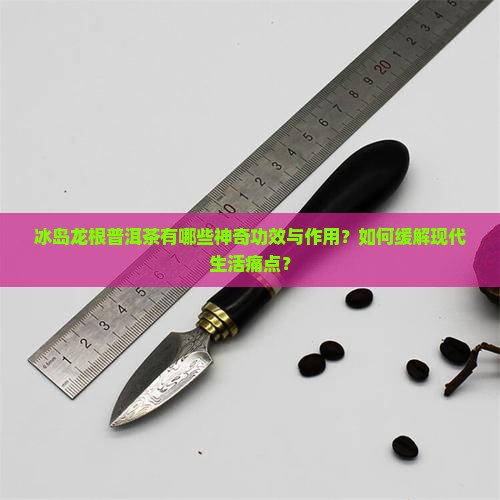 冰岛龙根普洱茶有哪些神奇功效与作用？如何缓解现代生活痛点？