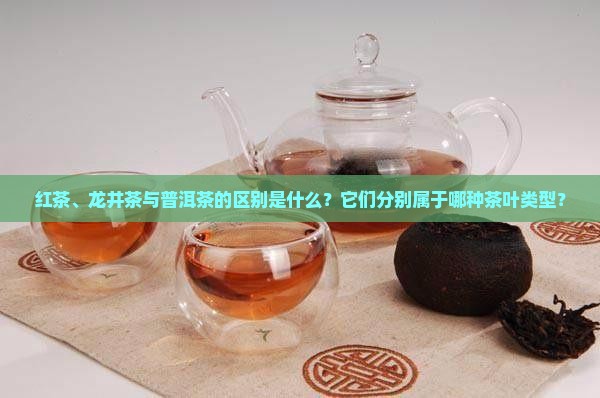 红茶、龙井茶与普洱茶的区别是什么？它们分别属于哪种茶叶类型？