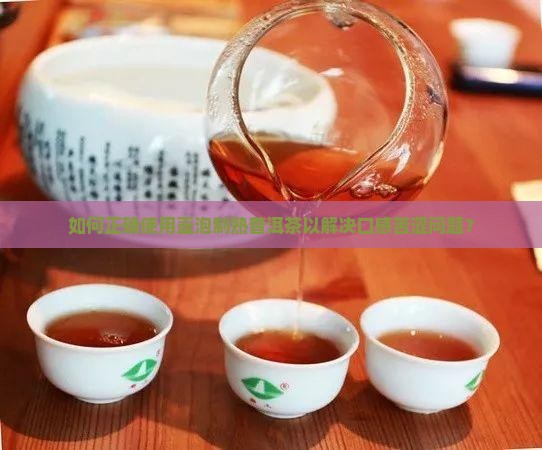 如何正确使用壶泡制熟普洱茶以解决口感苦涩问题？
