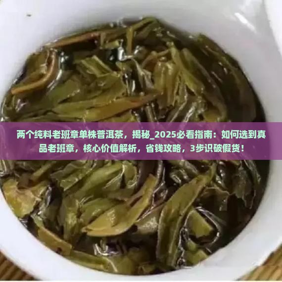 两个纯料老班章单株普洱茶