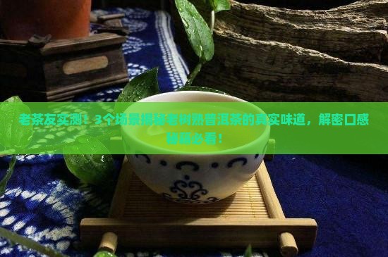 老树熟普洱茶的味道
