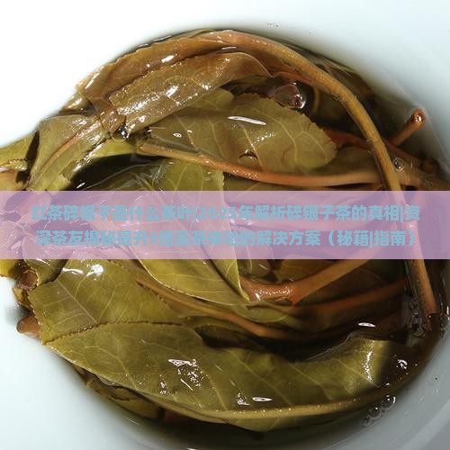 红茶碎银子是什么茶叶