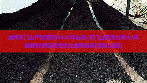 缅甸天门山产普洱茶