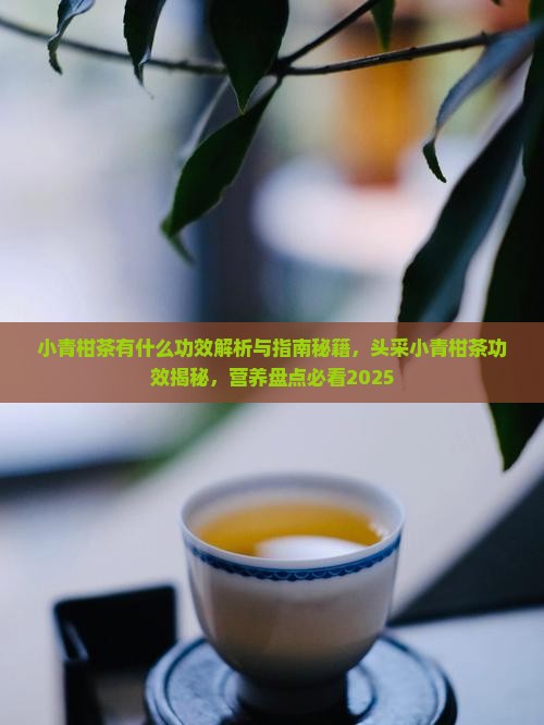 小青柑茶有什么功效