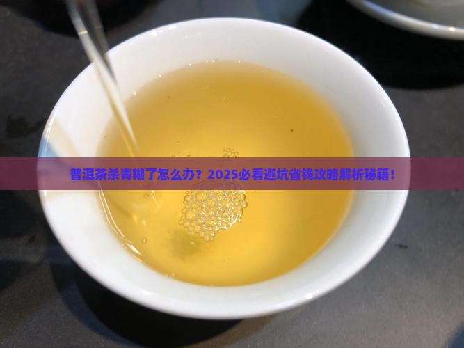 普洱茶杀青糊了