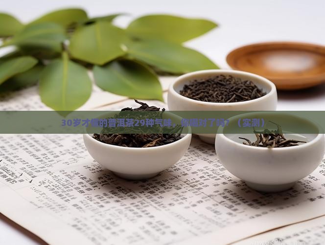 普洱茶29种气味