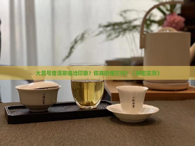 大昌号普洱茶临沧印象