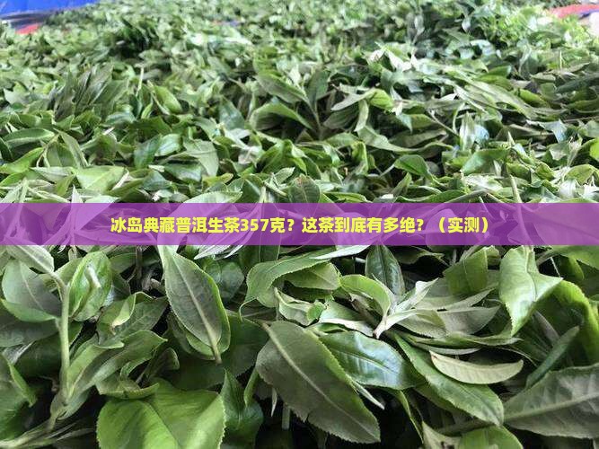 冰岛典藏普洱生茶357克