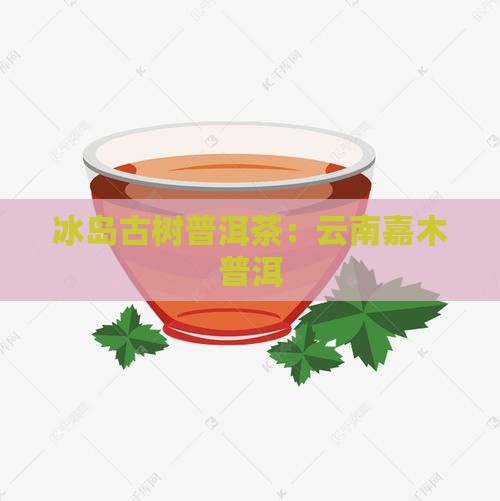 云南嘉木冰岛古茶