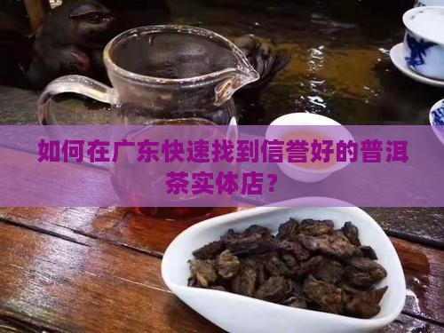 如何在广东快速找到信誉好的普洱茶实体店？