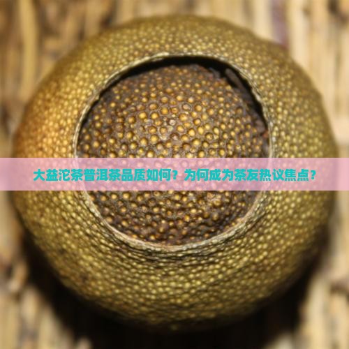 大益沱茶普洱茶品质如何？为何成为茶友热议焦点？