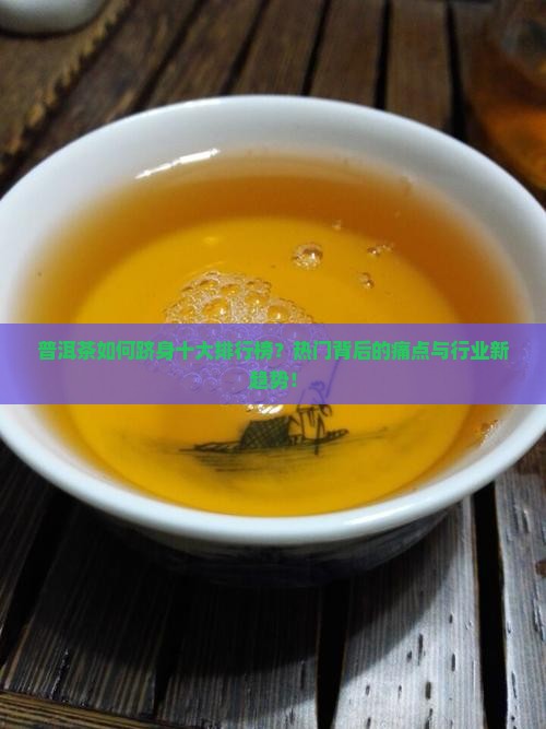 普洱茶如何跻身十大排行榜？热门背后的痛点与行业新趋势！