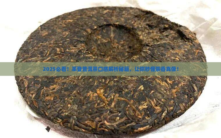 革登普洱茶特点口感