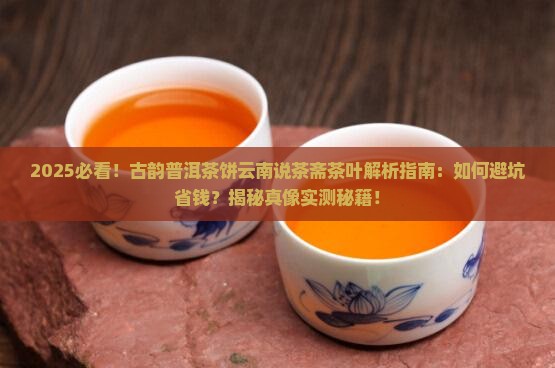 古韵普洱茶饼云南说茶斋茶叶