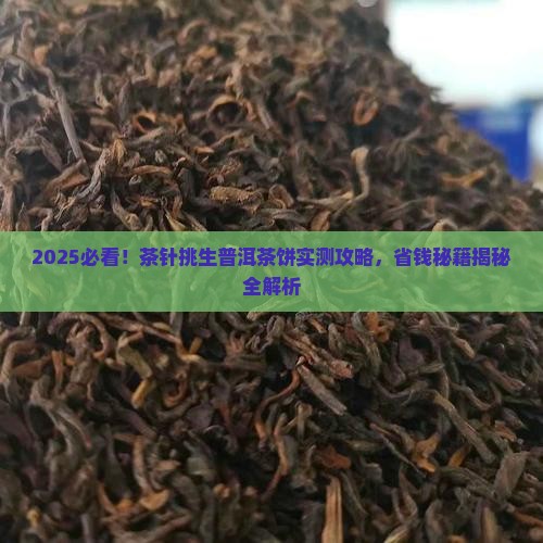 茶针挑生普洱茶饼