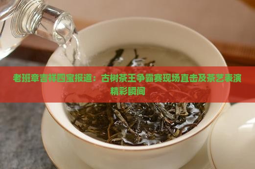 老班章吉祥四宝报道：古树茶王争霸赛现场直击及茶艺表演精彩瞬间