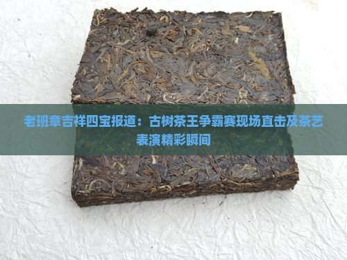 老班章吉祥四宝报道：古树茶王争霸赛现场直击及茶艺表演精彩瞬间