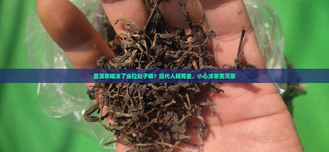 普洱茶喝浓了会拉肚子嘛？现代人肠胃差，小心浓茶变泻茶