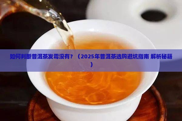 如何判断普洱茶发霉没有 如何判断普洱茶发霉没有