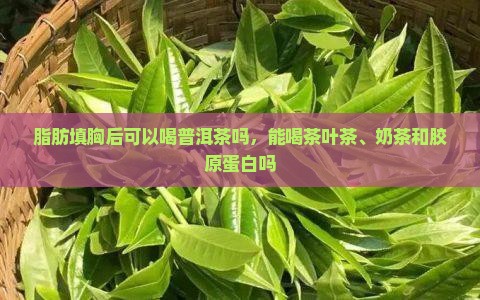 脂肪填胸后可以喝普洱茶吗