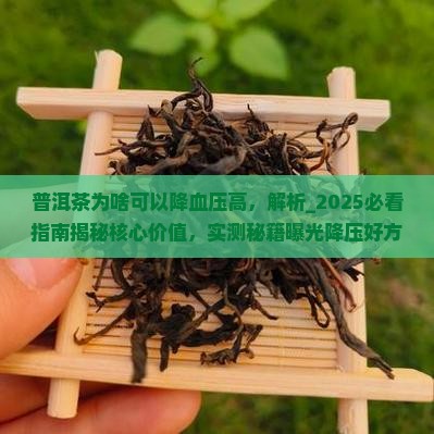 普洱茶为啥可以降血压高
