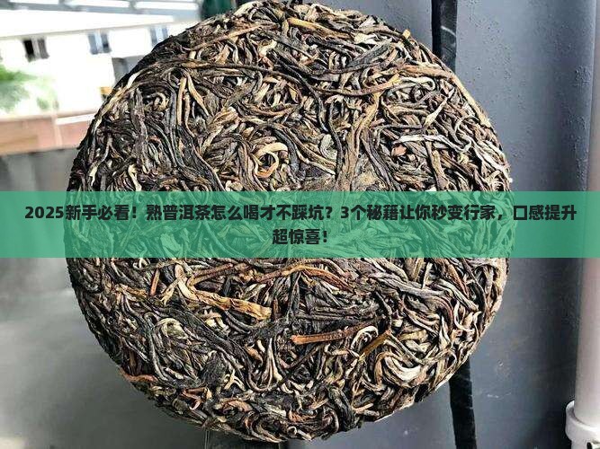 熟普洱茶怎么喝的口感好