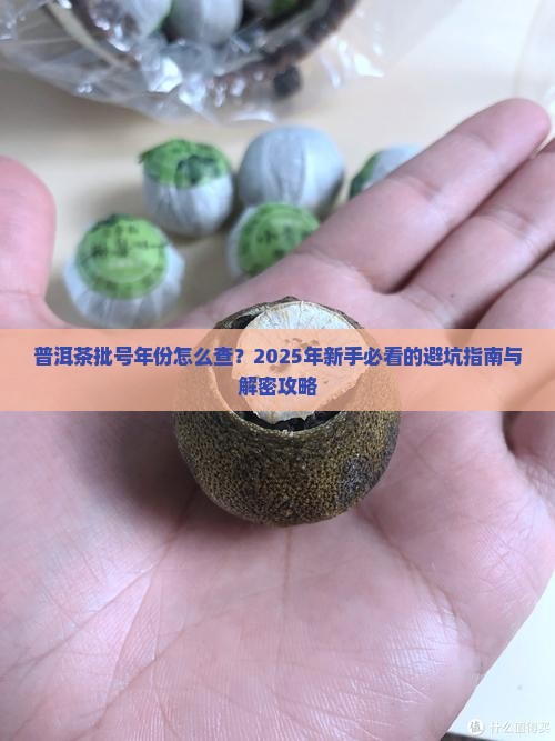 普洱茶批号年份怎么看