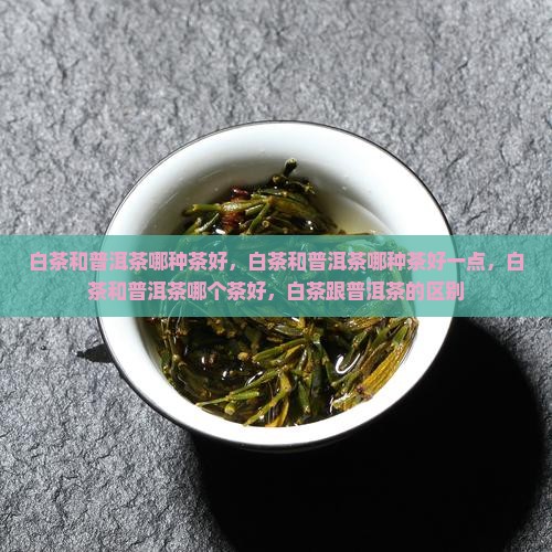 白茶和普洱茶哪种茶好