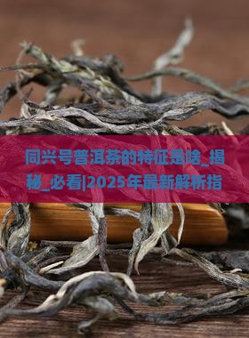 同兴号普洱茶的特征是啥