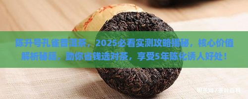 陈升号孔雀普洱茶