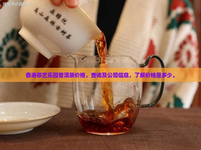 香港茶艺乐园普洱茶价格
