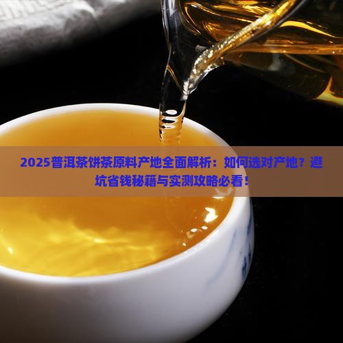 普洱茶饼茶原料产地信息