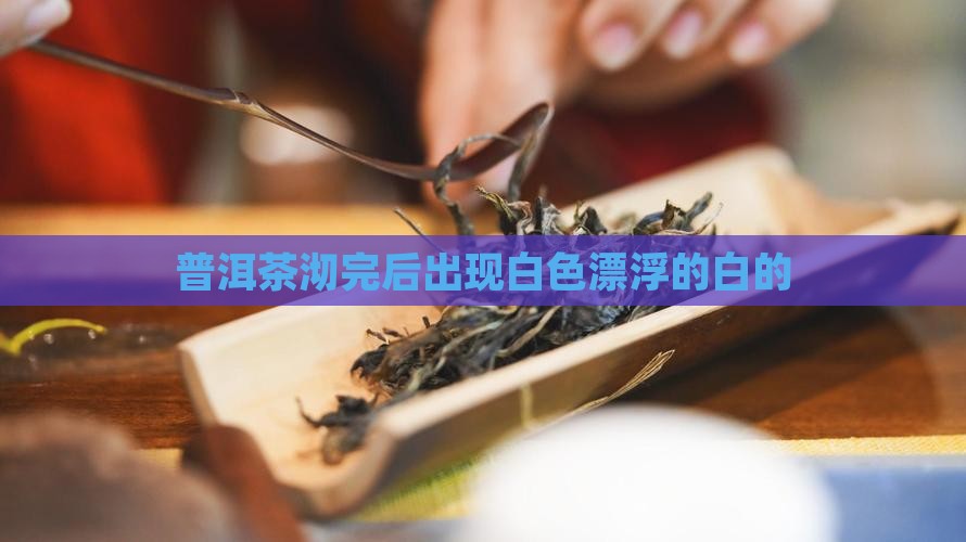 生普洱茶沏完有层白的