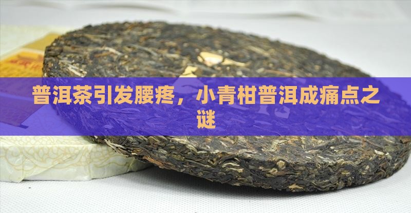 普洱茶引发腰疼，小青柑普洱成痛点之谜