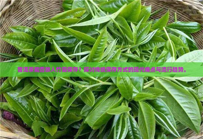 普洱茶能否放入竹筒保存？探讨传统保存方式的现代痛点与流行趋势。