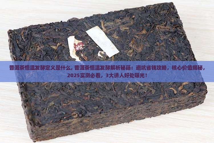 普洱茶恒温发酵定义是什么 普洱茶恒温发酵定义是什么