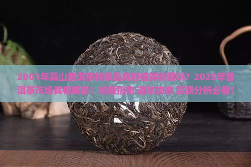 高山普洱茶特级品2001年