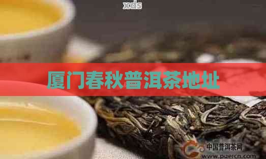 厦门醉春秋普洱茶地址