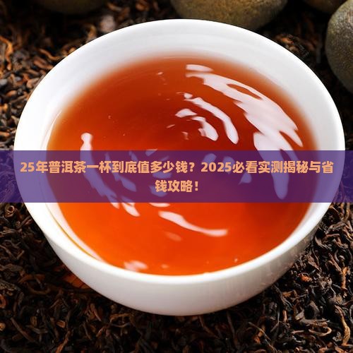 25年的普洱茶多少钱一杯
