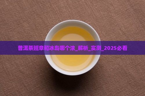 普洱茶班章和冰岛哪个浓