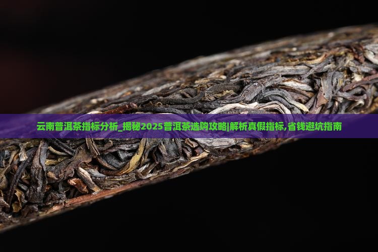 云南普洱茶指标分析