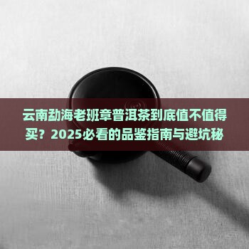 云南勐海老班章普洱茶介绍